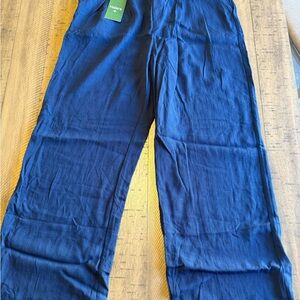 HALARA Women’s Navy Blue wide leg pants